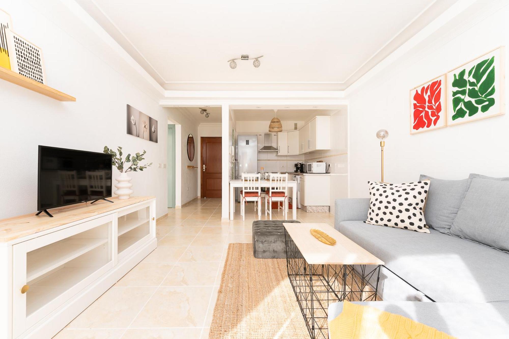 Apartamento Coqueto Con Terraza Junto A 坎德拉里亚 外观 照片