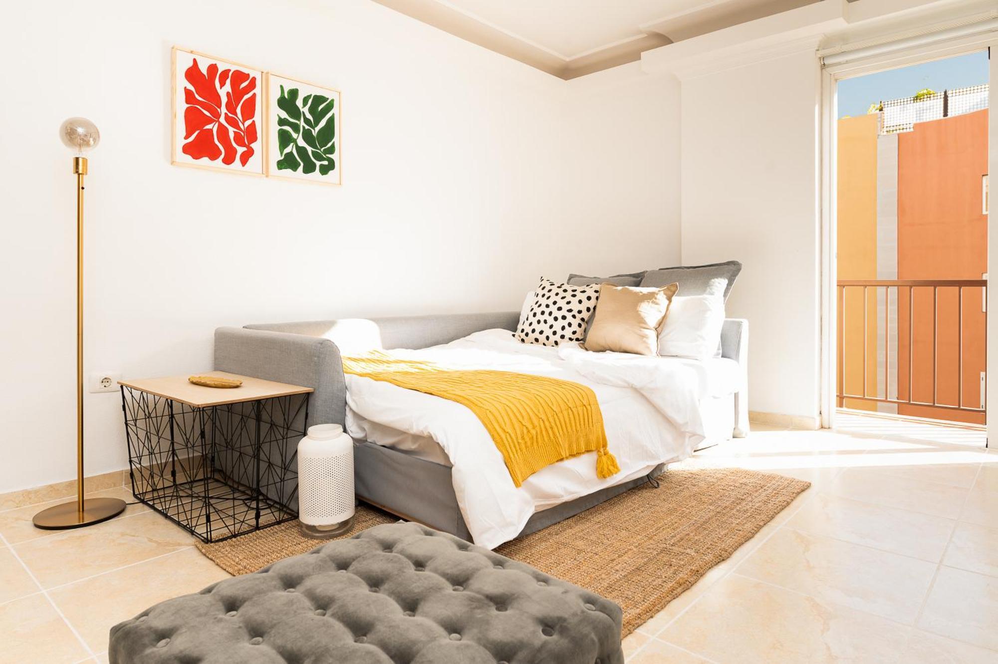 Apartamento Coqueto Con Terraza Junto A 坎德拉里亚 外观 照片