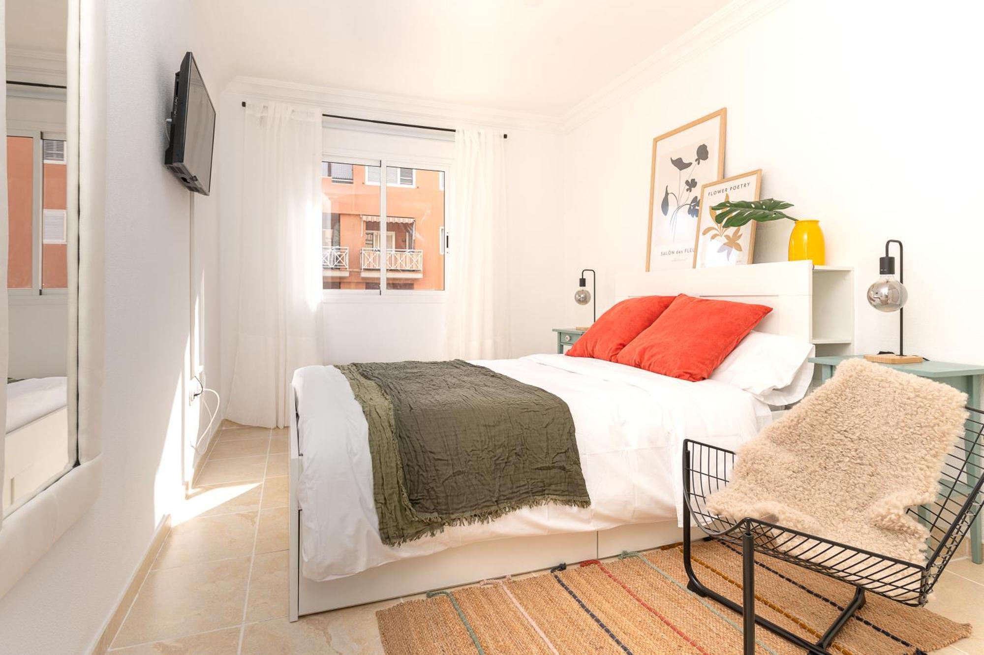Apartamento Coqueto Con Terraza Junto A 坎德拉里亚 外观 照片